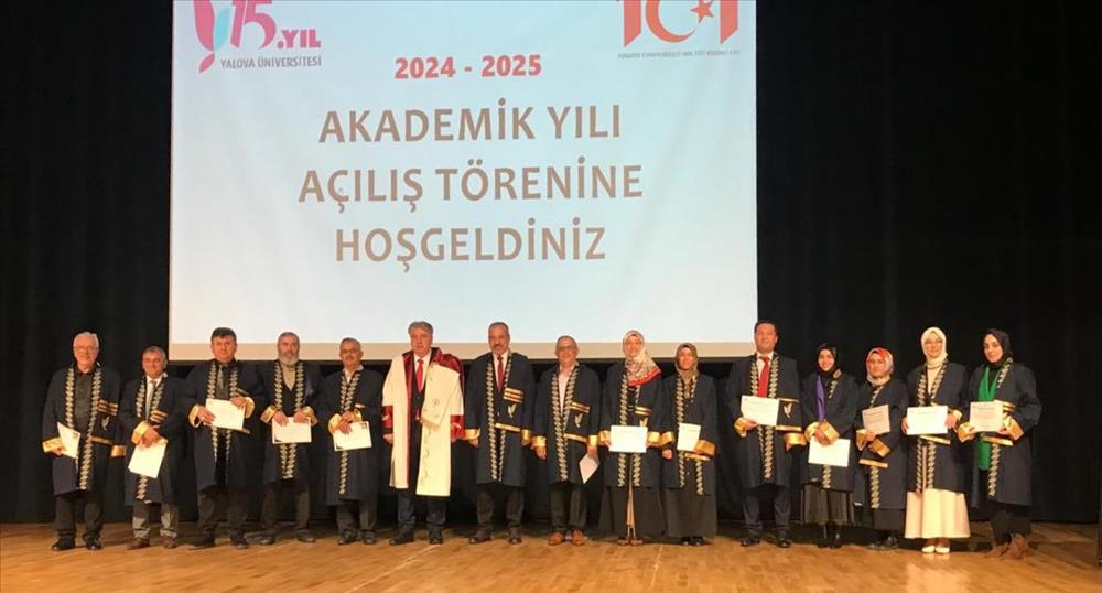 Üniversitemizin 2024-2025 Akademik Yılı Açılış Töreni Gerçekleştirildi