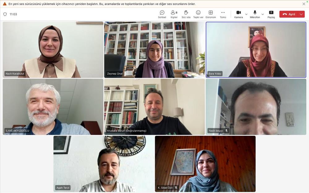İslam Tarihi ve Sanatları Bölümü Lisansüstü Öğrenci Alımları Toplantısı