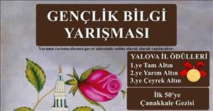 Yalova İl Müftülüğü’nden Üniversite Öğrencilerine Yönelik Ödüllü Bilgi Yarışması